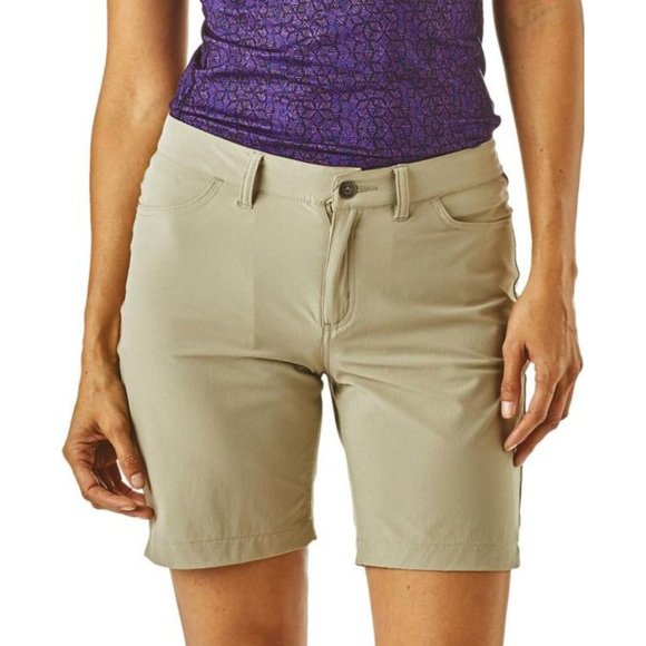 Patagonia | Shorts | Patagonia Skyline Traveler Shorts 8 Shale Tan ...